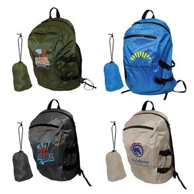 Promotional Full Color Otaria Packable Backpacks