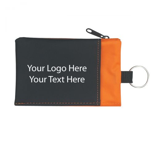 Customized Folding Wallet with Key Rings