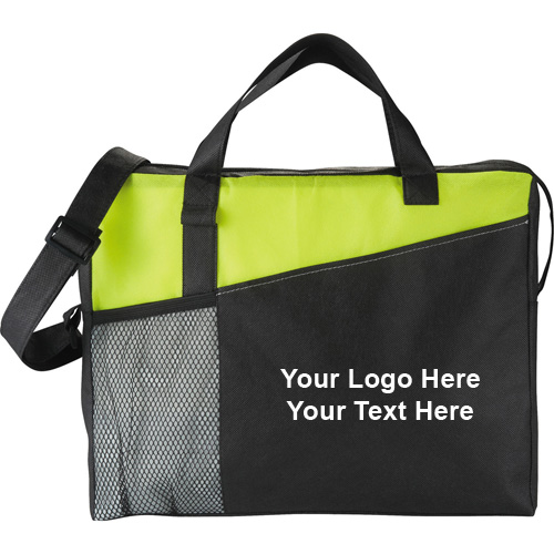 Custom Imprinted Full Time Business Brief Bags