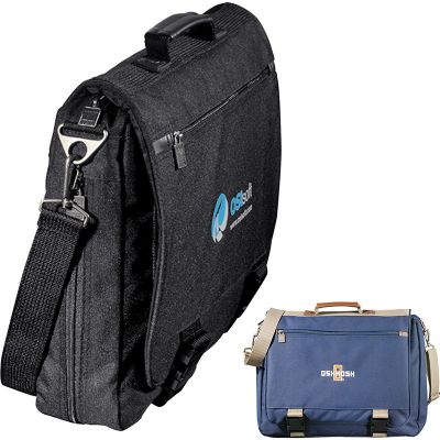 Custom Imprinted Northwest Expandable Messenger Bags