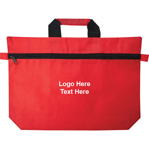 Custom Printed Document Bags - Non-Woven