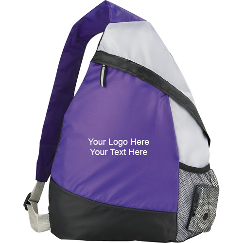 Custom Armada Sling Backpacks Purple