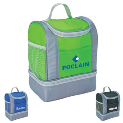 Two-Tone Insulated Lunch Bags