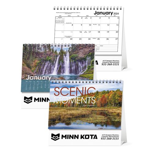 2020 Scenic Moments Large Desk Calendars