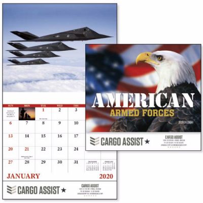 Promotional Logo 2017 American Armed Forces Wall Calendars