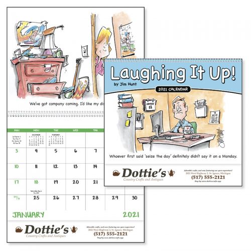 Laughing It Up! Spiral Wall Calendars