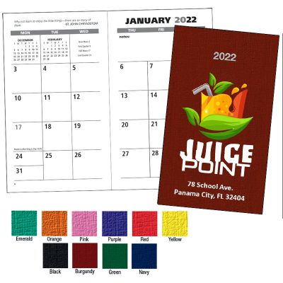 Custom Printed 2018 Value Monthly Pocket Planner