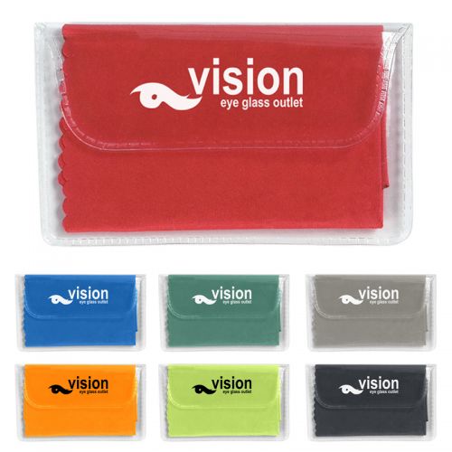 Custom Microfiber Cleaning Cloths In Cases