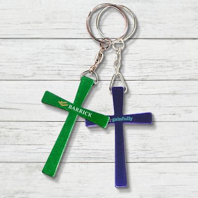 Cross Shape Keychains Holders