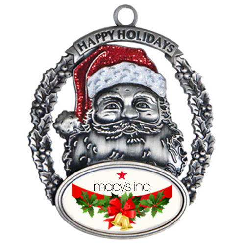 Promotional Express Santa Holiday Ornaments