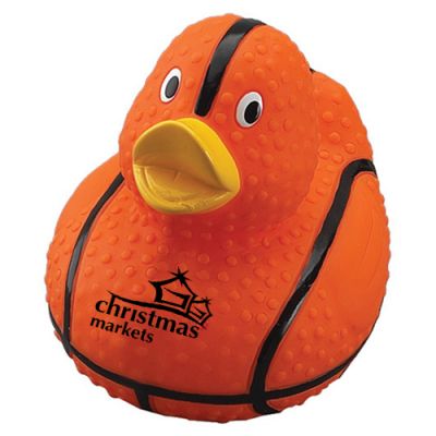 Promotional Logo Basketball Rubber Ducks
