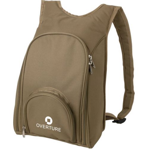 Personalized Polyester Coffee Backpacks