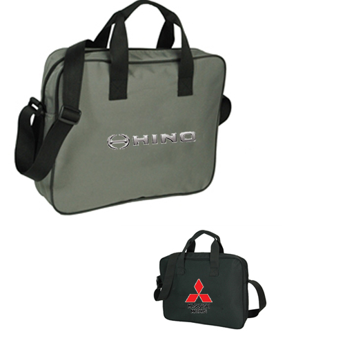 customized economy zippered portfolio bags