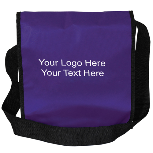 Promotional Logo Non Woven Laminated Messenger Bags