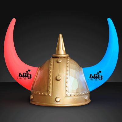 Personalized Viking Helmets with Light Up Horns