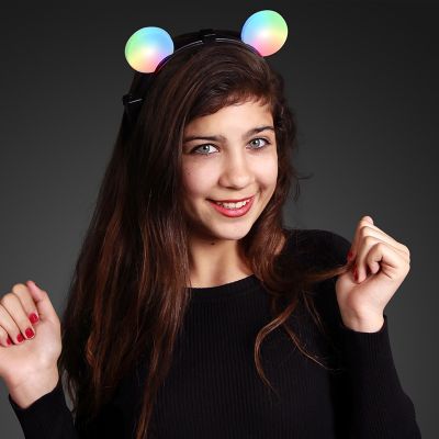Color Change LED Mouse Ears Headbands