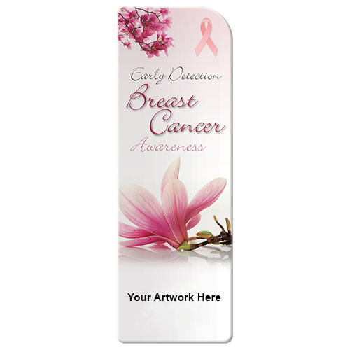 Custom Printed Breast Cancer Awareness - Early Detection Bookmarks