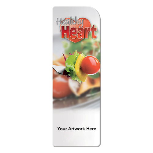 Logo Imprinted Healthy Heart Bookmarks