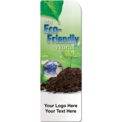 Personalized My Eco-Friendly World Bookmarks