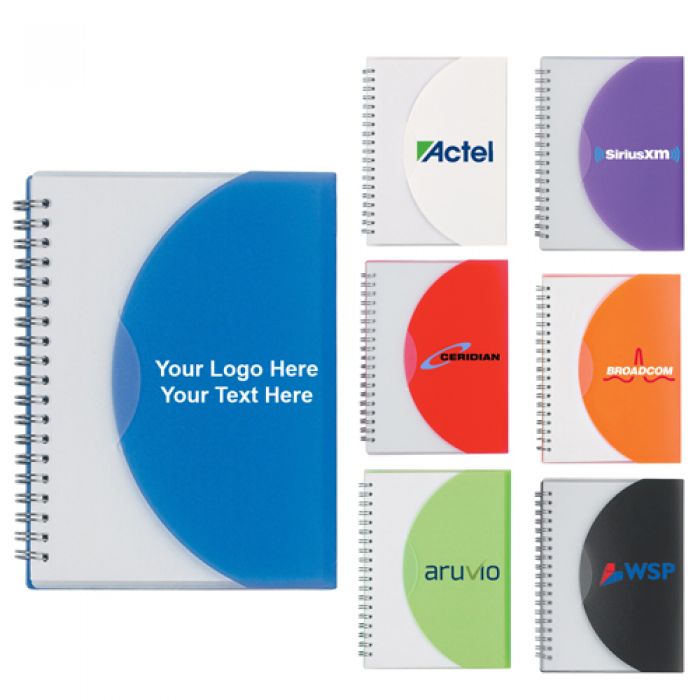 Logo Mini Spiral Notebooks with 7 Colors
