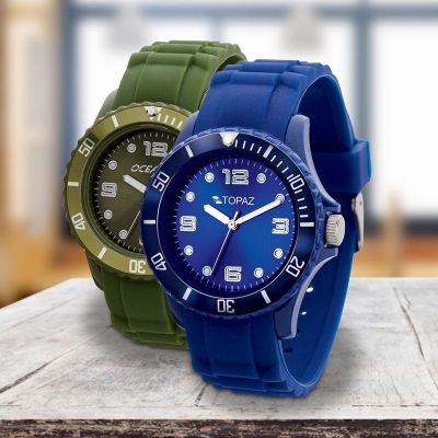 Customized Unisex Silicone Rubber Strap Sport Watches