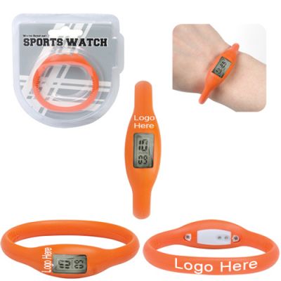 Customized Water Resistant Silicone Sports Watches