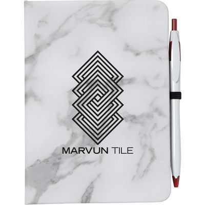 5 x 7 Inch Personalized Marble Notebooks