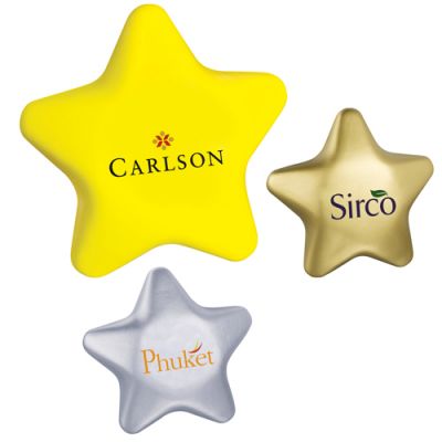 Star Shaped Stress Relievers