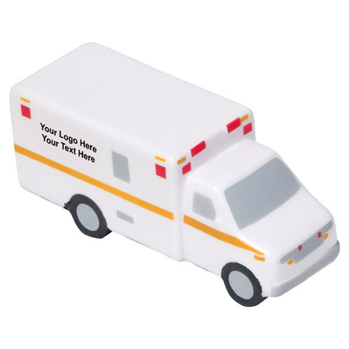 Custom Printed Ambulance Stress Relievers