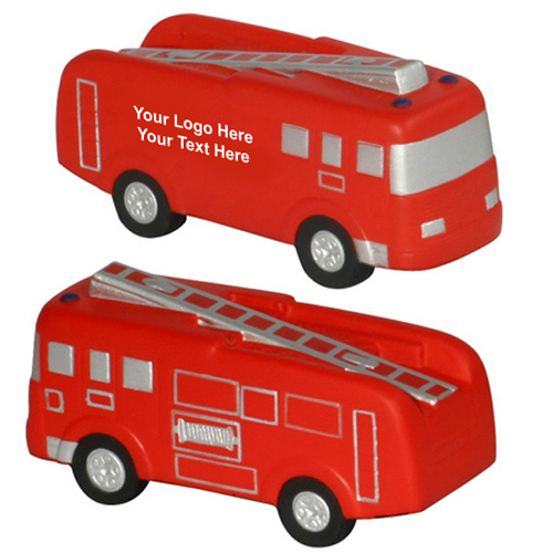 Customized Fire Truck Stress Relievers