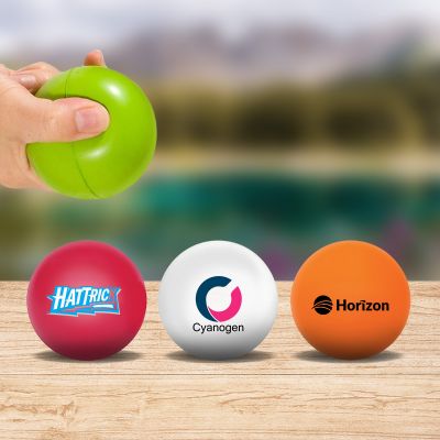 Personalized Round Stress Relievers