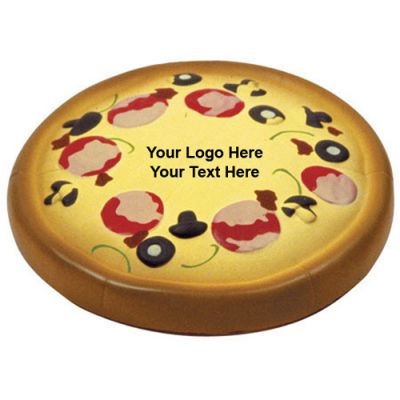 Promotional Logo Pizza Stress Relievers