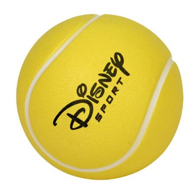 custom imprinted tennis ball shaped stress balls