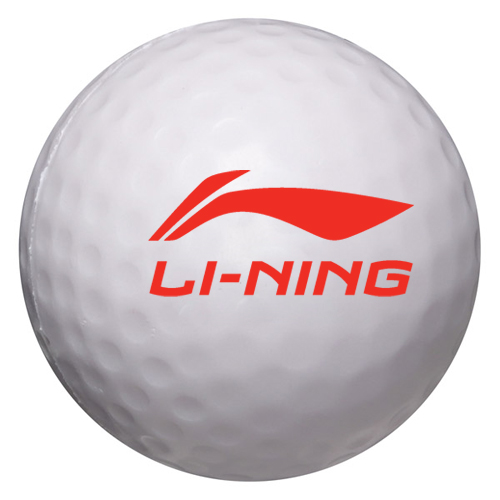 custom printed golf ball shaped stress balls