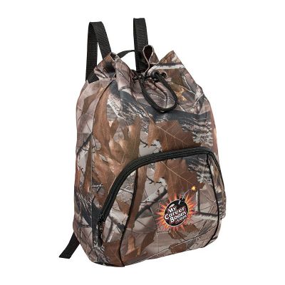 Promotional Camouflage Drawstring Bags