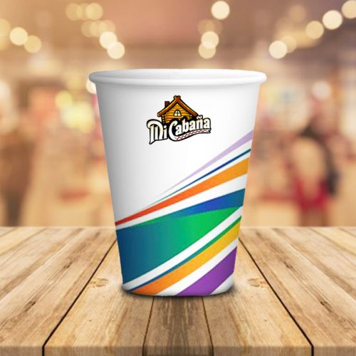  Imprinted Tall Heavy Duty Paper Hot Cups