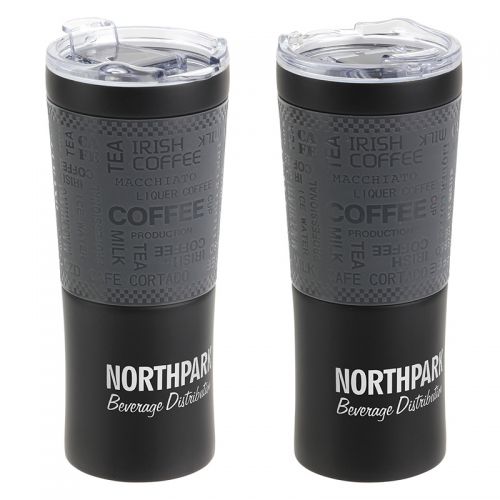  Vacuum Insulated Stainless Steel Tumblers with Silicone Wrap