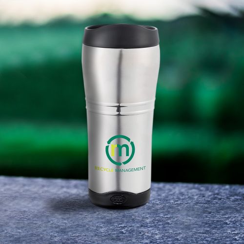 Custom 16 Oz Cutter and Buck Performance Series Thermos Tumblers