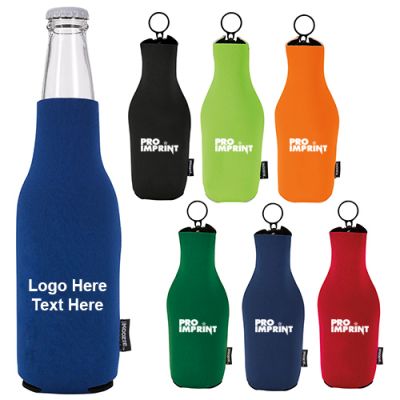 Customized Neoprene Zippered Bottle Can Coolers