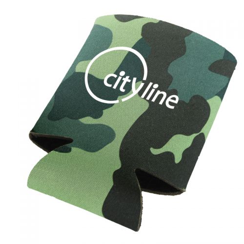 Promotional Camouflage Can Cooler Holders