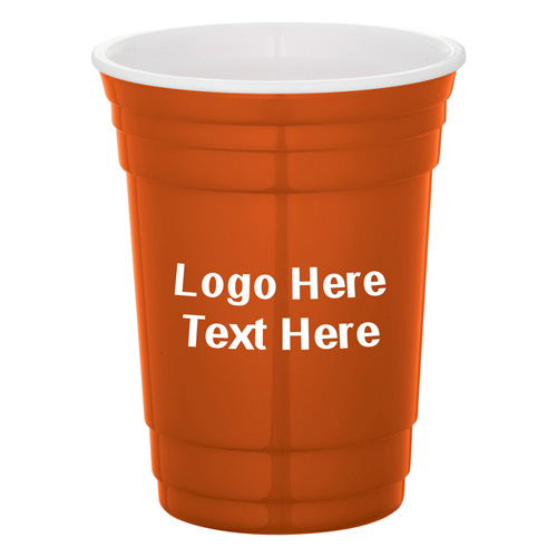 Custom Printed 16 Oz Economy Tailgate Party Cups