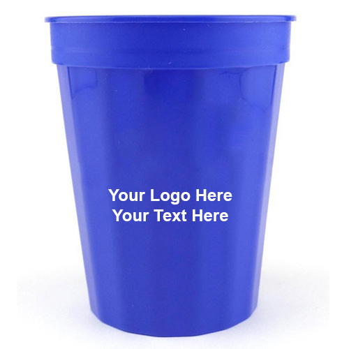 16 Oz Customized Fluted Stadium Cup with 6 Colors