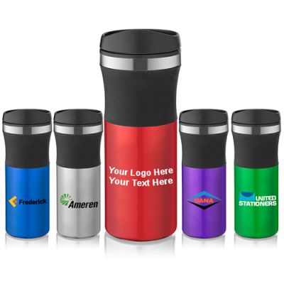 16 Oz Promotional Stainless Steel Travel Tumblers