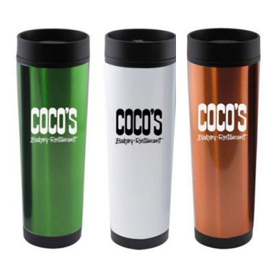 Customized 14 Oz Straight Walled Stainless Steel Tumblers