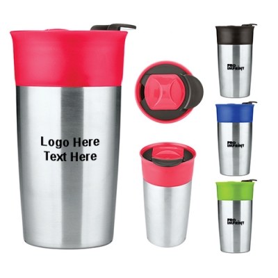 Promotional 18 Oz Two Tone Double Wall Insulated Tumblers