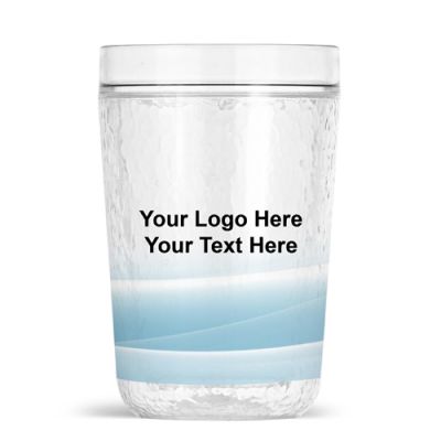 16 Oz Customized ThermoServ Hammered Tumblers
