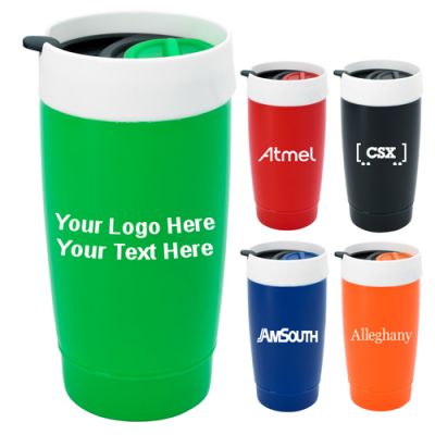 16 Oz Promotional Two-Tone Tumbler with 5 Colors