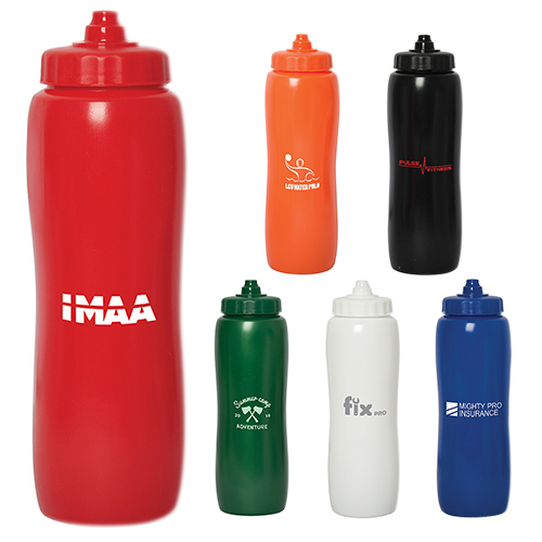 Printed Valais Squeeze Plastic Bottles