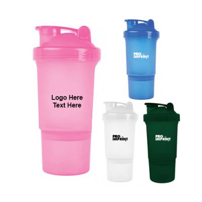 19 Oz Promotional Logo Double Shaker Cups