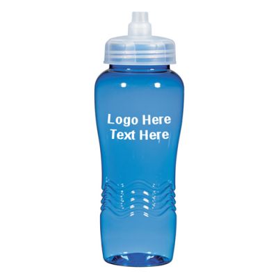Personalized 26 Oz Wave Bottles with Sure Flow Lid